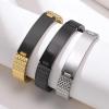 Type 1 Diabetes Medical Alert ID Stretch Bracelet Stailess Steel Elastic Emergency Sport ID Bracelet Wristband,8.3 Inches,Silver view 2