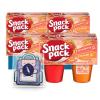 Snack Pack - Lavinia Essentials Bundle: 16-Count of Flavored Juicy Gels, Gluten-free, On-The-Go 3.25 Plastic Cup + 1 Utility Prop. (3.25 oz, Strawberry + Orange) view 1