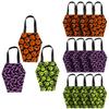 Fun Express 10" x 12" Medium Coffin-Shaped Nonwoven Tote Bags - 12 Piece view 1