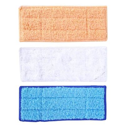 CFTGIW 3pcs Fiber Mopping Pads Washable Reusable Dry Wet Cloth Cleaner the of Text Mopping PadMopping ClothCleaning ClothMop PadSweeping Machine AccessoriesFloor Tools