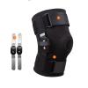 SIDUFHAOPKLL Rotary Hinge Steel Plate Support Knee Pads For Mountaineering With Pressure Band Knee Pads(Large) view 2