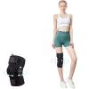 SIDUFHAOPKLL Rotary Hinge Steel Plate Support Knee Pads For Mountaineering With Pressure Band Knee Pads(Large) view 3