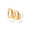 BIUDECO 2Pcs Hollow Tooth Grills for Halloween Party Unique Hip Hop Mouth Grills Comfortable Breathable Teeth Toppers for Cosplay Events Stand Stylish Teeth view 2
