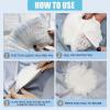 Sloewui Armpit Sweat Pads 60 Pcs Armpit Pads for WomenWhite view 4