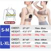 LXLHWN Posture CorrecAdjustable Back Support Belt Spine Back Shoulder Brace Support Belts Adult Invisible HuncBelts(D,1_L/XL) view 3