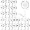 100Pcs Mini Handheld Magnifying Glass 3X Small Plastic Magnifying Glass for Kids, Seniors, Students at School, and Outdoor Use view 1