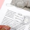 100Pcs Mini Handheld Magnifying Glass 3X Small Plastic Magnifying Glass for Kids, Seniors, Students at School, and Outdoor Use view 4