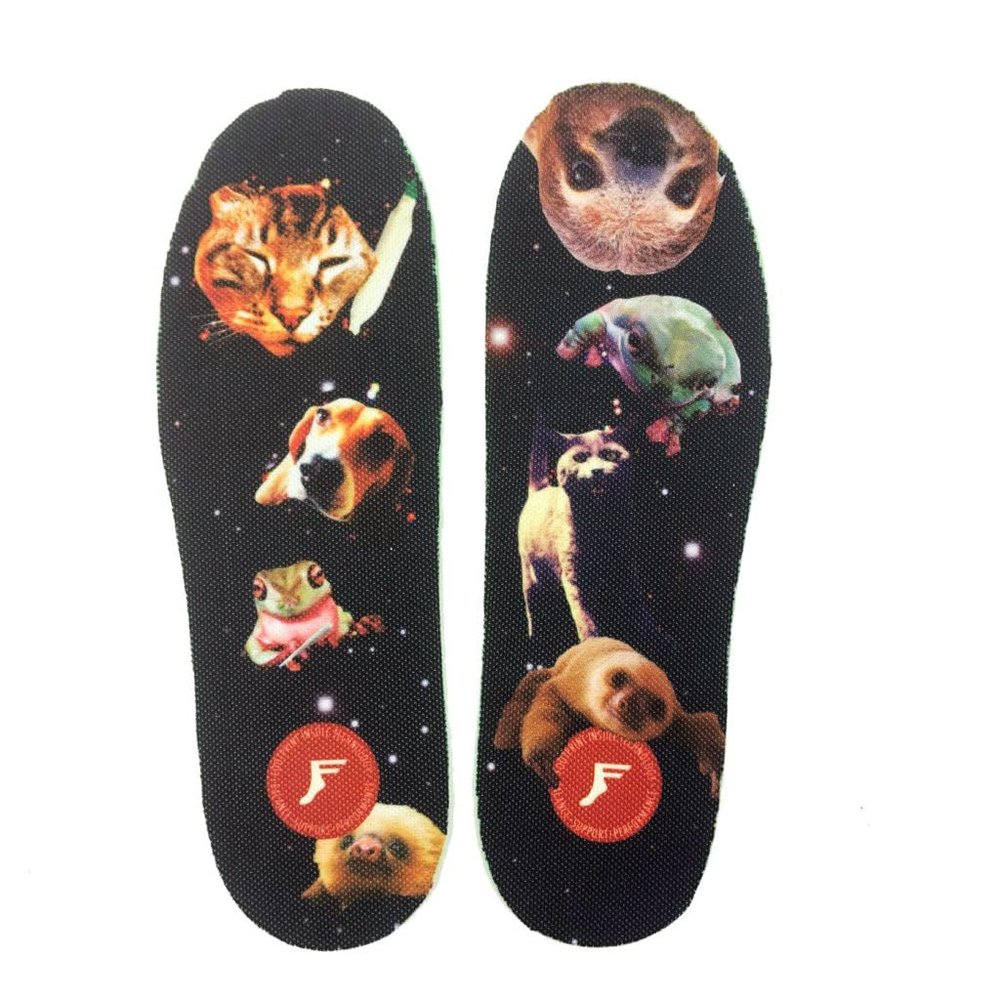 FP Insoles Kingfoam Orthotic Elite | Kittybabe in Space 3 | M 7/7.5 | W 9/9.5