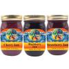 Beachsquatch Classic Jam Collection (Blackberry, Cherry, Strawberry) 20 ounce jars - 3 PACK view 1