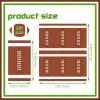 100pcs Football Napkins Disposable Guest Towels for Sports Parties & Game Day - Bulk 100-Pack Paper Dinner Decor view 2
