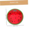 ARTSEWPLY Watermelon Shape Digital Weight Scale Mini Tempered Glass Electronic Scale for Travel High Precision Measurement Cartoon Design for Boys and Girls and Adults view 2