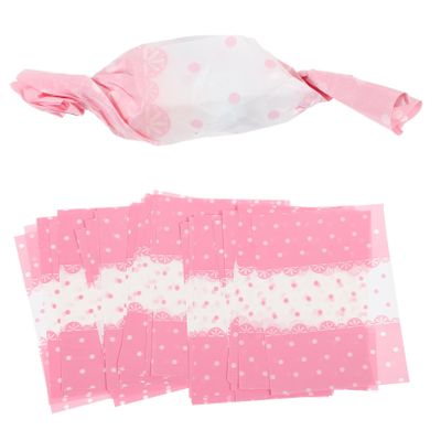 GARIOUANS 500Pcs Lace Sugar Packing Wrapping Paper for Candy Nougat DIY Crafts Cellophane Material for Wrapping Scrapbooking