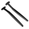 Mikinona Bamboo Charcoal Tongue Brush Cleaner Set of 2 Tongue Scraper for Oral Hygiene for Fresh Breath for Daily Use view 1