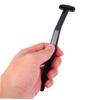 Mikinona Bamboo Charcoal Tongue Brush Cleaner Set of 2 Tongue Scraper for Oral Hygiene for Fresh Breath for Daily Use view 4