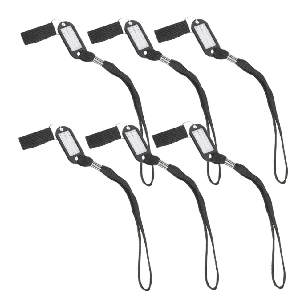 Ipetboom 6pcs Cane Wrist Strap Lanyard String for Walking Sticks Id Holder Lanyard Comfortable Design for Seniors
