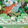 Peconal 2nd Birthday Gift Bag Two Rex Birthday Party Decorations Roar IM Two Dinosaur Gift Wrapping Paper Bag with Tissue Paper for Baby Boys Dino Age 2 Year Old Party Favors Supplies view 4