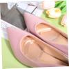 Beaupretty 3Pairs Silicone Metatarsal Cushions Non Slip Heel Grips for High Heels Reusable Foot Pads for Loose Shoes Comfortable Heel Protection Inserts view 3