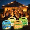12Pcs Sukkot Themed Gift Boxes,2 Unique Designs, Festive Holiday Treat Boxes for Sukkah Celebrations, Happy Sukkot Gifts, Jewish Festival of Booths Party Favors view 3