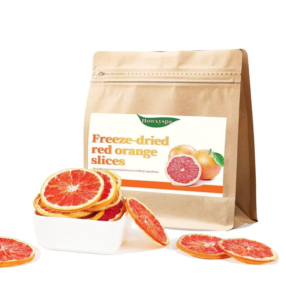 Dehydrated Blood Orange Wheels - 5.6 oz - Dehydrated Orange Slices For CocktailsNo Additives No Sugar Added