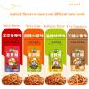Spicy red oil flammulina velutipes, ready to eat pickled enoki mushroom, crispy pickled vegetables, barbecue flavored kimchi, side dish, casual snacks, chili sauce, spicy mixed noodle sauce (60 packs) view 3