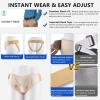 Medical Hernia Belt Truss for Men and Women - 4 Removable Compression Pads & Adjustable Groin Straps, Hernia Support Truss with Breathable Mesh - Inguinal & Groin Hernia Relief(Small) view 4