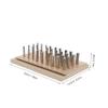 KAILIKETIY Finger Dexterity Pegboard for Hand Rehabilitation Exercise Board for Adults Improves Finger Agility Hand Eye Coordination for Settings view 2