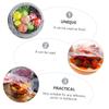 JECOMPRIS 200Pcs Disposable Food Preservation Cover Elastic Bowl Covers for Leftovers Dustproof Wrap for Serving Bowls for Picnics and Bbqs Convenient and Pe view 3