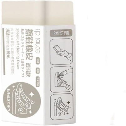 White Suede and Nubuck Eraser,Nubuck Suede Eraser for Sneaker Shoes Canvas Cleaning Eraser Dirt Remover for Leather Shoes Boot Scuffs Stains Discolouration,Shoe Treatments and Polishes