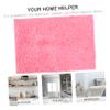 FOYTOKI 1Pc Slip Chenille Bath Mat Highly Absorbent Non Slip Floor Pad for Bathroom and Kitchen Soft Fluffy Water Resistant Rug Backing view 2