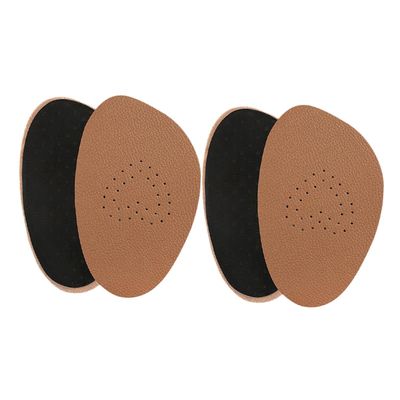 NineLife Basics 2Pairs Non Slip Forefoot Cushions for High Heels Soft Leather Pads for Women Shock Absorbing Shoe Inserts Comfortable Foot Pads for Stability and Comfort Any Event