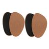 NineLife Basics 2Pairs Non Slip Forefoot Cushions for High Heels Soft Leather Pads for Women Shock Absorbing Shoe Inserts Comfortable Foot Pads for Stability and Comfort Any Event view 1