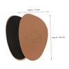NineLife Basics 2Pairs Non Slip Forefoot Cushions for High Heels Soft Leather Pads for Women Shock Absorbing Shoe Inserts Comfortable Foot Pads for Stability and Comfort Any Event view 2