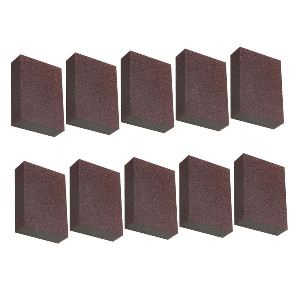 MUCKLILY 20Pcs Emery Cleaning Sponges Set Nano Carborundum Dish Scrub Sponges for Household Cleaning and Rust Removal