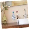 minkissy 2Pcs Wall-Mounted Hair Dryer Rack No Drilling Storage Holder Sturdy Bathroom Blow Dryer Stand for Space-Saving Organization view 3