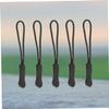 ARTSEWPLY 20Pcs Removable Zipper Pulls for Luggage Coats Backpacks Handbags Durable Black Zipper Repair Parts with Electroplated for Easy Replacement view 3
