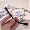 jojofuny Universal TR90 Glasses Arm Replacement 2 Pairs Eyeglasses Temple Arms Repair Kit Compatible Most Frames Sturdy and Lightweight Eyewear Accessories view 3