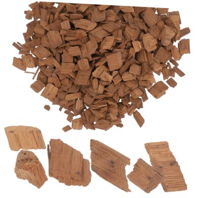 SOLUSTRE 100g French Oak Chips for Red Wine Brewing Medium Shavings to Enhance Flavor and Aroma for Home Brewing and Wine Making