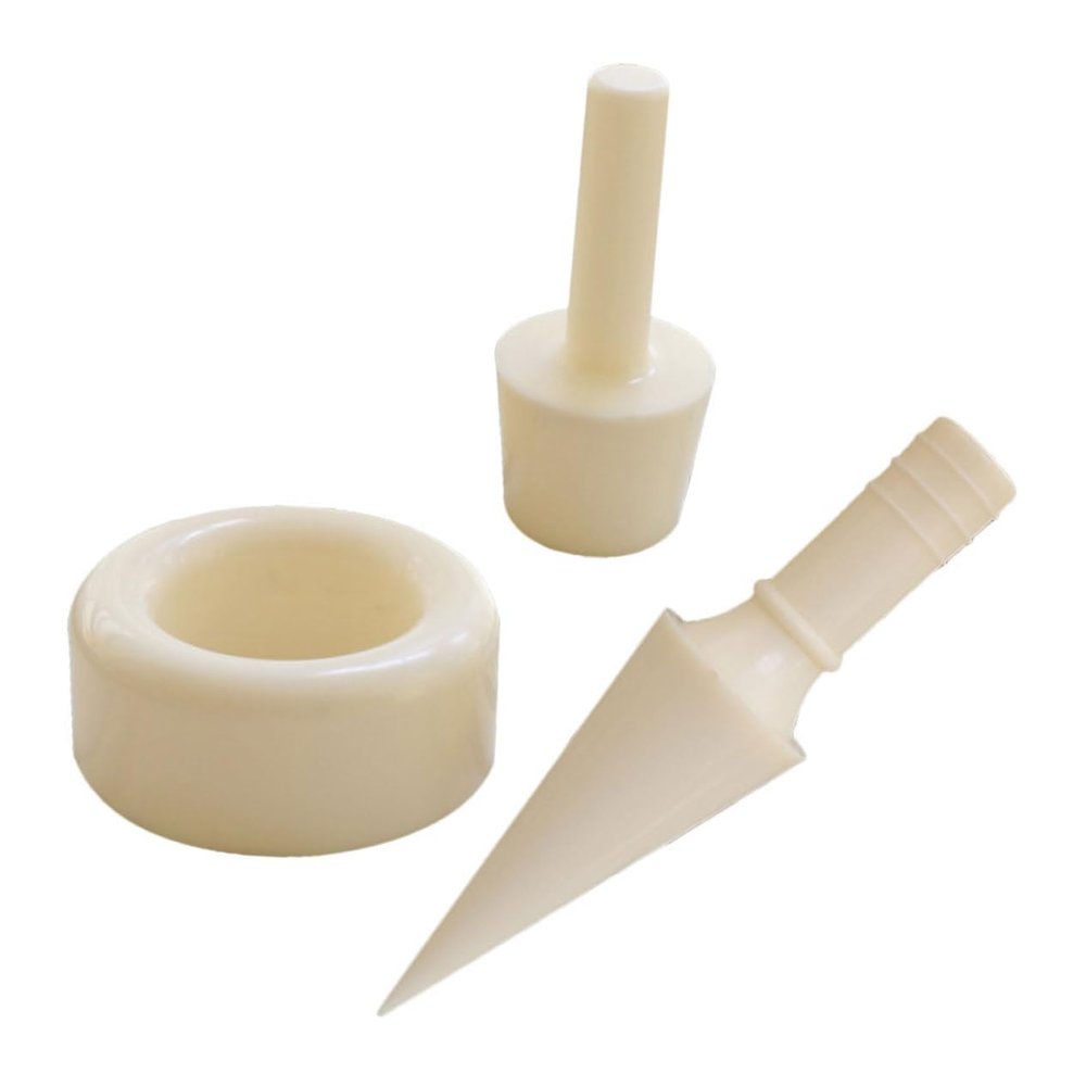 MUCKLILY 1Set Ice Cream Cone Maker Mold for DIY Waffle Cones Reusable and Washable for Family Gatherings and Birthday Parties Fun Kitchen Accessory