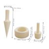 MUCKLILY 1Set Ice Cream Cone Maker Mold for DIY Waffle Cones Reusable and Washable for Family Gatherings and Birthday Parties Fun Kitchen Accessory view 2