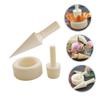 MUCKLILY 1Set Ice Cream Cone Maker Mold for DIY Waffle Cones Reusable and Washable for Family Gatherings and Birthday Parties Fun Kitchen Accessory view 3