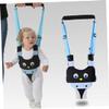 JUMPLAWN Breathable Walking Strap Learning Belt with Waist Protection Multi Functional Assistant for Safe Walking Blue Black Penguin view 3