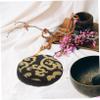 DECORNIJIA Hand-Embroidered Singing Bowl Cushion Mat 10cm Buddha Sound Bowl Base Pad for Meditation view 4