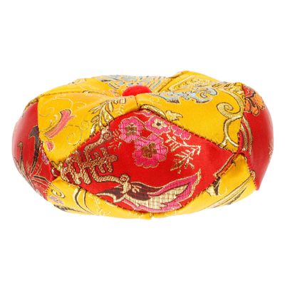 BESTonZON Handmade Wooden Fish Mat Tibetan Singing Bowl Pad Protective Cushion for Buddhist Supplies