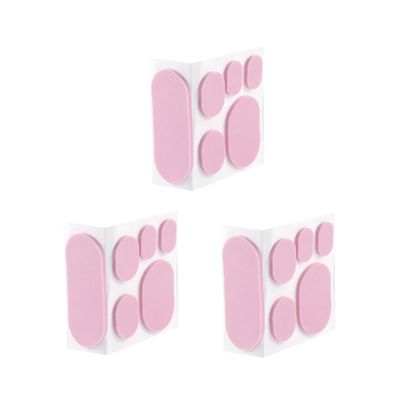 NIYANGLE 3sheet Toe Protectors for Women of Foot Care Pads Blister Sticker Sole Sticker Abrasion Foot Pad Instant Pain Relief Silicone Self-Adhesive Invisilbe Design