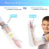 Waterproof Full Arm Cast Covers for Shower Kids - Available in 3 Sizes Reusable Child Long Arm Cast Sleeve Bag Covers- Watertight Protection forWounded Elbow Wrist Hand Finger Forearm (L) view 4