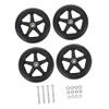 YOSADIER Wheelchair Front Wheels Replacement 4pcs Heavy Duty Universal Casters for Wheelchair Accessories Anti-Slip Design for Enhanced Stability view 1