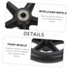 YOSADIER Wheelchair Front Wheels Replacement 4pcs Heavy Duty Universal Casters for Wheelchair Accessories Anti-Slip Design for Enhanced Stability view 2