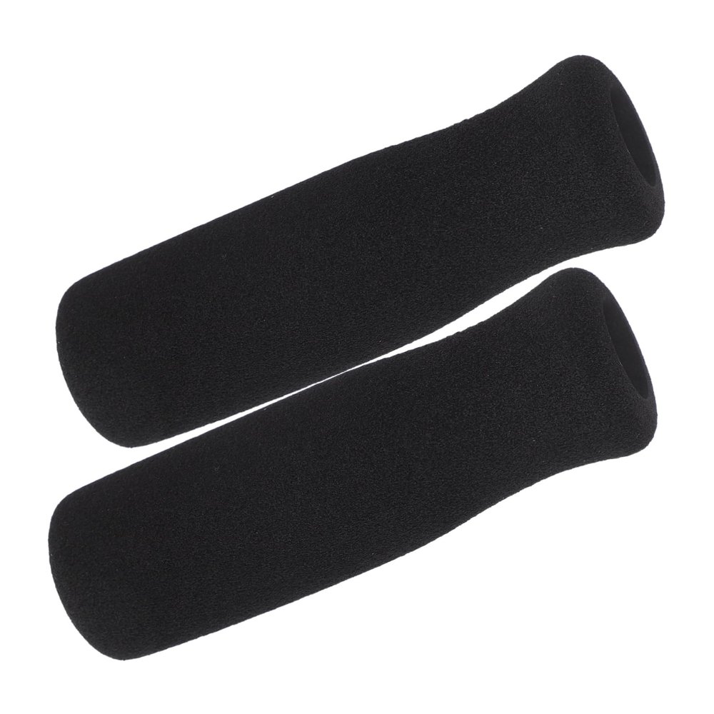MOLUCKFU 2Pcs Non Slip Padded Hand Grip Covers for Walkers Crutches Durable Nbr Cushion Pads for Cane Handles Easy Installation Versatile Protection for Strollers