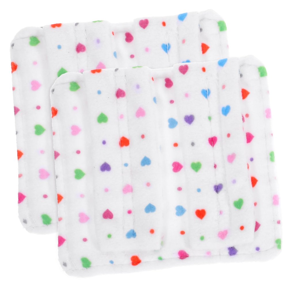 LOLIPPYY 2Pcs Chemo Port Pads Soft Shoulder Cushion for Protector for Comfort Washable Support for Sensitive Skin Heart Print