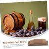 HAKIDZEL Red Wine Oak Chips Medium Toasted French Oak Chips for Home Brewing Enhance Wine Flavor Random Shape for Wine Brewing and Infusion view 3